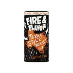 Fire & Flavor Texas Style Brisket Rub, Authentic Texas Style Dry Seasoning for Smoked Brisket, Signature Blend, Gluten Free, Kosher, GMO Free, 9oz