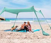 SUN NINJA Pop Up Beach Tent Sun She