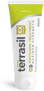 terrasil Ringworm Treatment for Humans – Antifungal Ringworm Cream for Adults & Kids, Clinically Proven 1% Clotrimazole Cream (1.7 oz)