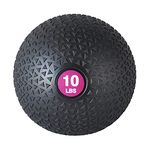 PRISP Weighted Medicine Slam Ball - Fitness Ball with Easy Grip Textured Surface