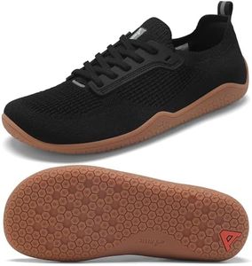 Men's Barefoot Running Shoes Minimalist Trail Sneakers Zero Drop Wide Toe Box Shoes for Men Deadlift Cross Gym Walking Training Shoes