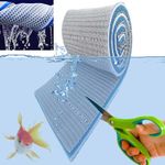 Filter Sponge for Aquarium Fish Tank | Sponge Filters for Mechanical and Biological Filtration Top Filter | Sponge Media for Fish Tank and Ponds | Easy Washable (Pack of 1, 8D-LY-9703 (50x10x2cm))