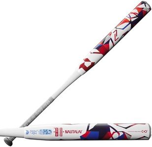 DeMarini 2024 Nautalai Slowpitch Bat - Red/White/Blue, 34"/26 oz