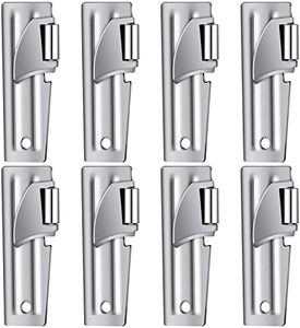 P-51 Camping Can Opener Stainless Steel Military Can Opener Survival Can Opener Army Can Opener Backpack Can Opener (8 Pieces)