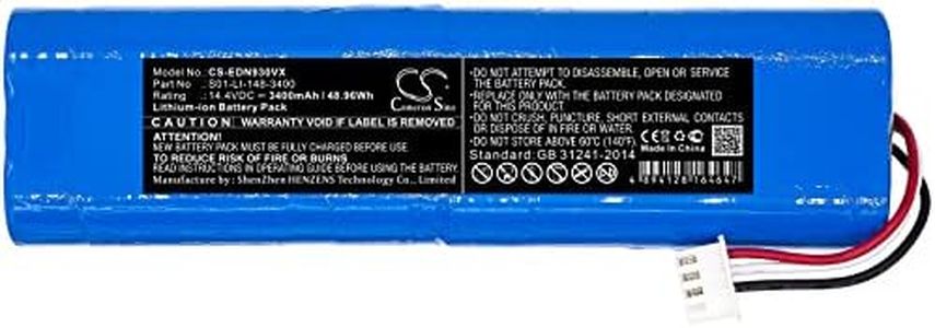 Replacement Battery for Ecovacs Deebot Ozmo 900, Deebot Ozmo 901, Deebot Ozmo 905, Deebot Ozmo 920, Deebot Ozmo 930, Deebot Ozmo 937 14.4V/3400mA