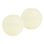 Chuckit! Max Glow Balls Medium 2PK, White