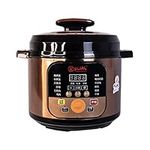 6 Quart Electric Pressure Cooker, Slow Cooker, Rice Cooker, Steamer