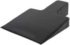 Pilates Wedge, Large Upholstered Wedge for Pilates Refromer, Build Strength and Stability, Pilates Equipment for Home and Studio Use,Black