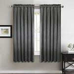 StangH Grey Blackout Velvet Curtain