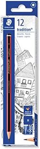 Staedtler, Crayon graphite de haute qualité pour l'écriture, mine H, le dessin et les croquis, Lot de 12 crayons, 110