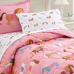 Wildkin 5 Pc Bedding, Twin, Horses