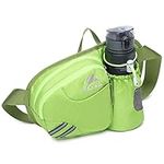 JEBATOXI Hiking Fanny Pack with Water Bottle Holder Outdoor Sport Running Waist Pack Bag for Men Women(Bottle Not Included)