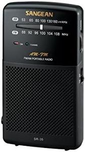 Sangean SR35 Portable Radio, Black