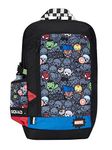 Wildcraft Wiki Squad 1 Marvel School Backpack Kawai Black (13002)