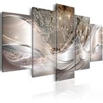 murando Canvas Wall Art Abstract Flowers 200x100 cm / 79"x40" 5 pcs. Non-woven Canvas Prints Image Living room Bedroom Framed Artwork Painting Picture Photo Home Decoration Dandelion a-C-0087-b-n