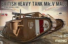 Meng "Model 1:35 British Heavy Tank Mk V Male Kit (Multi-Colour)