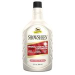 Absorbine ShowSheen Hair Polish & Detangler for Mane, Tail & Coat, Healthy Hair Growth & Radiant Shine, 32oz Refill Bottle