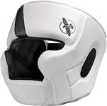 Hayabusa T3 Adjustable MMA Headgear - White/Black, Medium