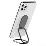 ZORBES® Mobile Stand Foldable Phone Stand 3M Self-Adhesive Metal Desktop Phone Stand Holder Mobile Back Holder Grip Folding Phone Grip Holder Mobile Ring Holder Compatible with Most Smartphones