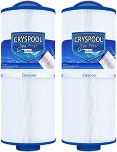 Cryspool MPT-Thread Spa Filter Compatible with 5ch-352, Marquis 35, Marquis Spa 20042, 20092, FC-0196, 35 sq.ft, 2 Pack