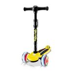 Tygatec Premium 3 Wheel Kids Scooter for Ages 3-14 Years – 100kg Weight Capacity with Durable Material & LED Wheels, Adjustable Handle with 40 Heights Levels, Heavy Duty, Rear Foot Brakes