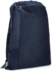 Travel Backpack, Scuba Diving Gear Bag for Snorkel Equipment, Snorkel Bag Backpack for Mask, Fins, Swimming Gear, Beach and Sports Equipment (13.38" x 10.23" inch) (Navy Blue)