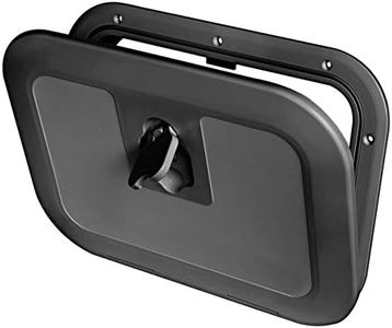 Osculati Escotilla de inspección de plástico - 380MM X 280MM Negro