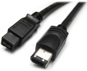 World of Data Firewire 800 to 400 9 PIN M to 6 PIN M Cable IEEE1394 (Fits:WORKS WITH ALL 6 Pin FW400 cables (1394a) connecting to devices with FireWire 800: Apple MacBooks, Mac Mini, iMac)