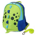 Yodo Upgraded Kids Insulated Toddler Backpack with Safety Harness Leash and Name Label - Playful Preschool Lunch Boxes Carry Bag, Dinosaur