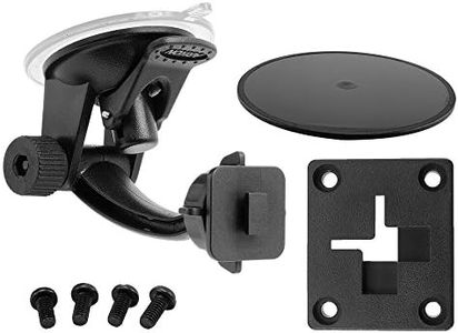 Windshield Dash Suction Car Mount for XM and Sirius Satellite Radios Single T and AMPS Pattern Compatible