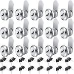 Hotop 16 Pieces Cabinet Cam Lock Ke