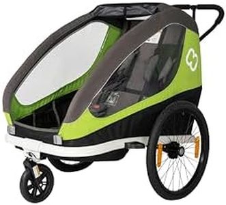 Hamax Trailer Unisex para Adultos, Color Verde/Gris, Talla única