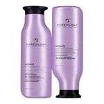 Pureology Hydrate, Moisturising Shampoo and Conditioner Set, For Medium to Thick Dry, Colour Treated Hair, Vegan Formulas Formulas, Sulphate Free for a Gentle Cleanse