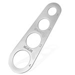 Spaghetti Measurer Tool for Pasta Portion Stainless Steel Pasta Measuring Tool for 1-4 Adults Noodle Portion Control for Kitchen Cooking