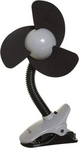 Dreambaby - Ventilador para cochecito de bebé con clip