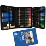 SYGA 96 Colored Pencils With Professional Graphite Charcoal Pencils for Beginners & Pro Artists Drawing Art, Sketching and Colouring