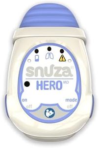 Snuza Hero Baby Sleep Movement Monitor with Patented Sensor Technology. Sleep Safety Device for Infants. Audible alarms. No WiFi. Easy to set up and use. Made from Baby-Safe, Medical Grade Materials