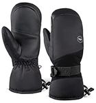 Tough Outdoors Winter Ski Mittens - Waterproof Insulated Gloves for Men & Women - Perfect for Snowboarding or Hiking - Thermal Snow Glove for Extreme Cold Weather - X-Large