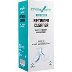 Dental Check 90 Retainer & Denture Cleaning Tablets | 4 Month Supply | Remove Bad Odors, Plaque, Stains from Dentures, Night Guards, Mouth Guards & Removable Appliances | Plastic Dental Bath Included!