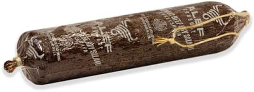 Authentic Beef Dry Salami, Alef Evreyskaya Sausage, approx. 350 g | 0.78 lb
