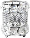 CY craft Silver Makeup Brush Holder