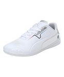 Puma Unisex-Adult BMW MMS Drift Cat 8 White-White Sneaker - 9 UK (33993404)