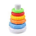 KandyToys Baby Stacking Rings Sensory Learning Toddler Stacking Rings for Children Aged 6 Months +