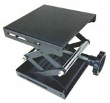 GLAB Laboratory Stand Table Scissor Lift Laboratory Stainless Steel Lab Jack 100x100mm Experiment Tool