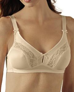 Collections Etc 2-Pack Instant Shaping by Plusform Keyhole Bra 42C