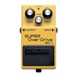 BOSS SD-1 SUPER OverDrive Effects Pedal for Guitar and Bass - Mild to Moderate Tube - like Overdrive Characteristics Ideal for Clean and Driven amps. BOSS 5-Year Warranty.,Yellow