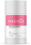 (Rose) - Rose Magnesium Deodorant - Aluminium Free, Baking Soda Free, Alcohol Free, Cruelty Free, Sensitive Skin, All Natural, For Women Men Boys Girls Kids, Magnesium Deodorant 80ml (Lasts over 4 months)