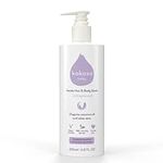 Kokoso Baby Wash and Shampoo - Organic & Natural for Delicate Skin, Scalp and Hair - Fragrance Free