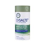 DrSALTS+ Muscle Therapy Epsom Salts - Invigorating Epsom Bath Salts for Muscle Recovery with Eucalyptus, Ginger and Rosemary Essential Oils, 750 g