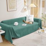 MEETSKY Recliner Couch Covers Sectional Sofa Cover Furniture Protector Sofa Throw Cover Washable Chair Sofa Slipcovers,Thick Soft Fabric Living Room/Bedroom Decoration,71"x 102", Dark Green